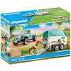 PLAYMOBIL Country 70511 Car with Pony Trailer 4 Years and Up