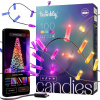 Twinkly | Twinkly TWKC100RGB-G LED RGB Stmievateľný vianočná reťaz 100xLED 8 m USB Wi-Fi | TW0046