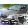 Deflektory komplet 4 ks pre TOYOTA Corolla, 2002-07