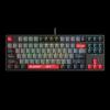A4tech Bloody Klávesnice S87, herní klávesnice, mechanická, drátová, Red Switch, CZ/SK, Černá S87-ER-TKL
