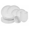 Obedový servis MPLCo FLOWER WHITE 18 ks