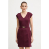 Šaty Guess CHRISSY W5BK21.KCMU2 burgundské L