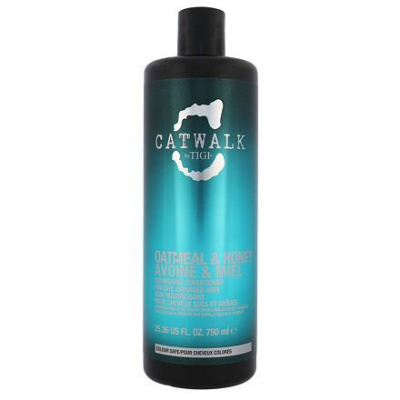 Tigi Catwalk Oatmeal & Honey vyživující kondicionér pro poškozené vlasy 750 ml pro ženy