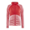 Craft ADV Essence Jersey Hood Jacket mikina dámská Barva: růžová s červenou, Velikost: M