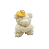 Svetluša - Medveď Teddy Love, sójová sviečka 258g, rozmer 7,5x9cm, farba natural
