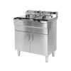 YATO GASTRO Olejová fritéza 2 x 11,5 litra 2 x 5000 W