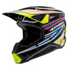 Přilba S-M3 WURX, ALPINESTARS, dětská (černá/žlutá fluo/modrá/červená, vel. M)