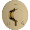HANSGROHE Ecostat Comfort S termostat pod omietku pre 2 spotrebiče, so zabudovanou bezpečnostnou kombináciou podľa EN1717, leštený vzhľad zlata, 33718990