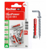 FISCHER hmoždinky DUOPOWER 6x30 WH 6ks blister