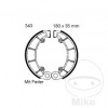 EBC Brzdové čeľuste s pružinou EBC pre Honda Shadow VT1100C SC18-23 1987-1996