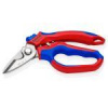 Knipex Nožnice 160 mm, zahnuté, 45 st., elektrikárske, 95 05 20 SB