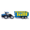 SIKU Farmer - Traktor New Holland s prívesom Joskin, 1:50