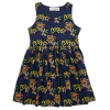 Desigual Krátke šaty VEST_TESS Námornícka modrá