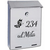 Poštová schránka - NEREZOVÁ MAILBOX na písmená W72 (Poštová schránka - NEREZOVÁ MAILBOX na písmená W72)