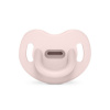 Suavinex Cumlík anatomický silikón 6-18 m SX PRO Colour Essence Svetloružové