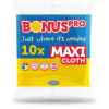 Čistiaca utierka, univerzálna, 10 ks, BONUS Professional Maxi, žltá