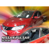 Deflektory - Nissan Pulsar od 2014 (+zadné)