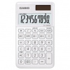 Casio Kalkulačka SL 1000 SC WE, biela, desaťmiestna, duálne napájanie