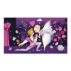 Midi kreatívna sada Farebný piesok s trblietkami Baletka Neon Glitter Ballerinas Atelier Janod 3 samolepiace obrázky od 6 rokov J07945