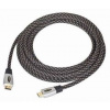 Gembird kábel prémiový HDMI, standard speed (M - M), pozlátené konektory, opletený, 4.5 m, blister CCPB-HDMI-15