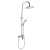 Aqualine Kasiopea Sprchový stĺp s batériou, chróm 1107-48