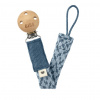 BIBS PACI KLIP NA CUMLÍK PETROL BABY BLUE