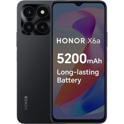Huawei Honor X6a Dual SIM 4GB RAM 128GB Midnight čierna EU