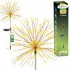LED solárna záhradná lampa zatĺkacia Púpava Solárny stromček Ohňostroj