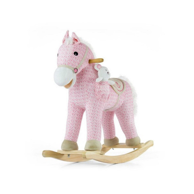 Hojdací koník s melódiou Milly Mally Pony ružový (Hojdací koník s melódiou Milly Mally Pony ružový)