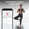 AENO Smart osobná váha ABS0002S, do 180kg, BMI, Srdcový tep, 15 indexov, BTTH, Aplikácia,