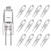 Halogénová žiarovka G4 10 W 12 V teplá biela, 12 ks