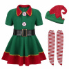 Kostým pre dievča - Kostým kostým Elf Elf Holy Child Cosplay 110 (Elfov kostýmy Elf sviatky cosplay dieťa 130)