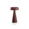 PLUST collection Stolová lampa Fade, nízka, Farba lávová