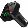 TRANSMITER BLUETOOTH AUTO FM NABÍJAČKA AUDIO PRIJÍMAČ 2x USB MP3 SD