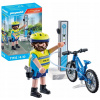 Playmobil Policajná hliadka na bicykli 71732