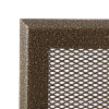 PARKANEX 195 x 355 mm ( 16x32cm ) starozlatá krbová mriežka