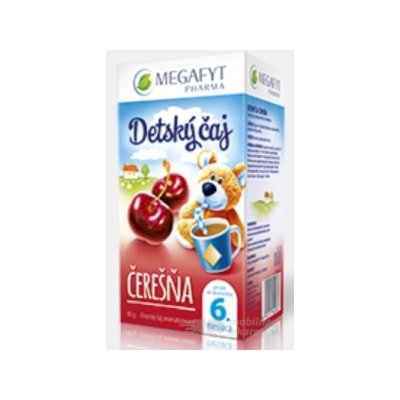 MEGAFYT Detský čaj ČEREŠŇA inov.2015, ovocný čaj, 20x2 g (40 g)