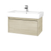 Dreja Kúpeľňová skrinka BONO SZZ 80 (umývadlo Q) - D24 Ohio / Úchytka T33 / D24 Ohio