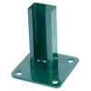 Strend Pro Pätka EUROSTANDARD, zelená, RAL6005, na ukotvenie, pre stĺpik 60x40 mm