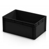 TBA Plastové obaly s.r.o. Plastová ESD Euro prepravka 600x400x270 mm, plný úchyt