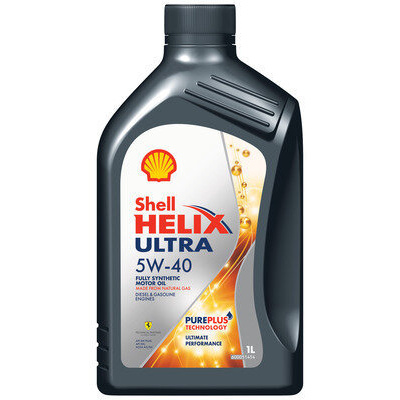 Motorový olej SHELL Helix Ultra 5W-40 1,0l, 5W-40 550052677 EAN: 5011987062931