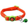 Obojok MAGIC CAT Nylon oranžový XS 1 ks