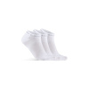 CRAFT CORE Dry Shaftless ponožky 3-pack white 34-36 EU