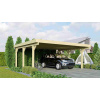 Drevený prístrešok / carport CLASSIC 1A Lanitplast