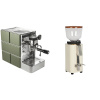 Stone Espresso Mine Green + ECM C-Manuale 54, cream, olive