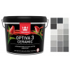 TIKKURILA Optiva Ceramic 3 odtiene šedej 0,9l (TIKKURILA Optiva Ceramic 3 odtiene šedej 0,9l)