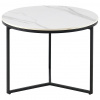 Livetastic PRÍRUČNÝ STOLÍK, čierna, biela - Online Only obývacie izby - 002056001501