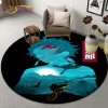 Kúpelňová predložka - Okrúhla podlahová rohož Alfombrillas con estampad (Kúpelňová predložka - Okrúhla podlahová rohož Alfombrillas con estampad)