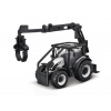 Bburago - FARMLAND, Lesní traktor se 3 kládami Traktor Valtra N174, 10 cm