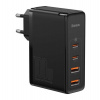 Baseus CCGAN2P-L01 GaN2 Pro Quick Nabíječka 2xUSB + 2xUSB-C 100W Black (6953156204683)